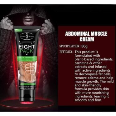 Eight Pack Abdominal Muscle Cream