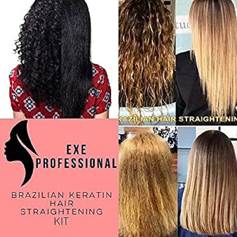 EXE Professional Hair Straightening Kit