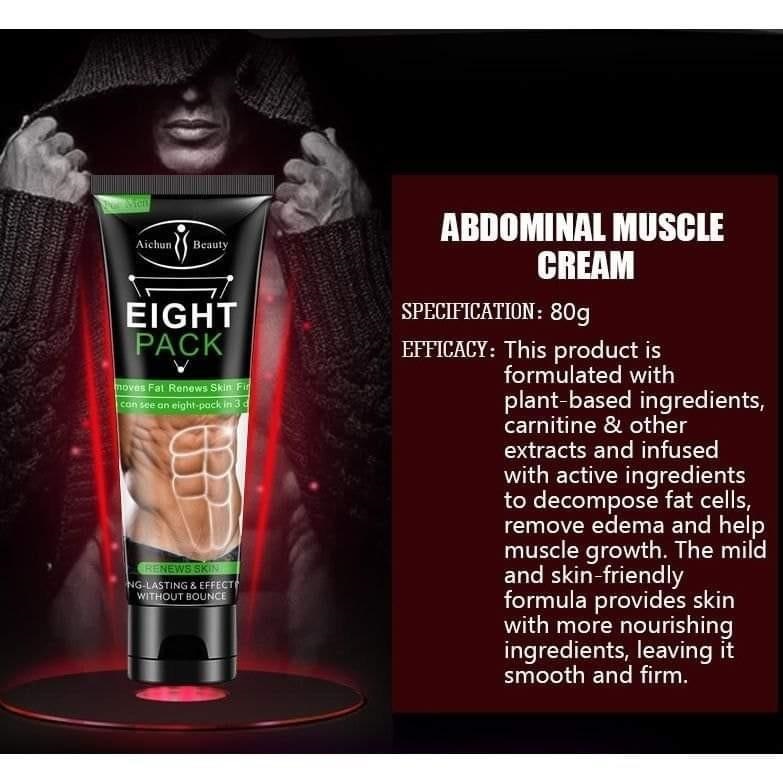 Eight Pack Abdominal Muscle Cream