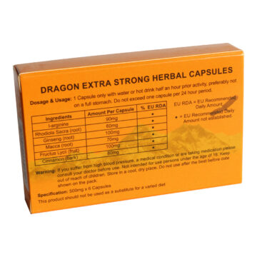 Dragon Extra Strong Herbal Capsules for Men