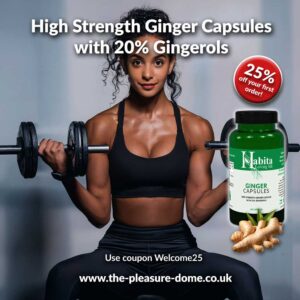 High Strength Ginger Capsules