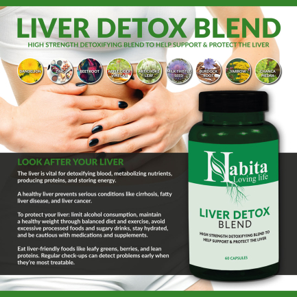 Liver Detox Herbal Blend Capsules