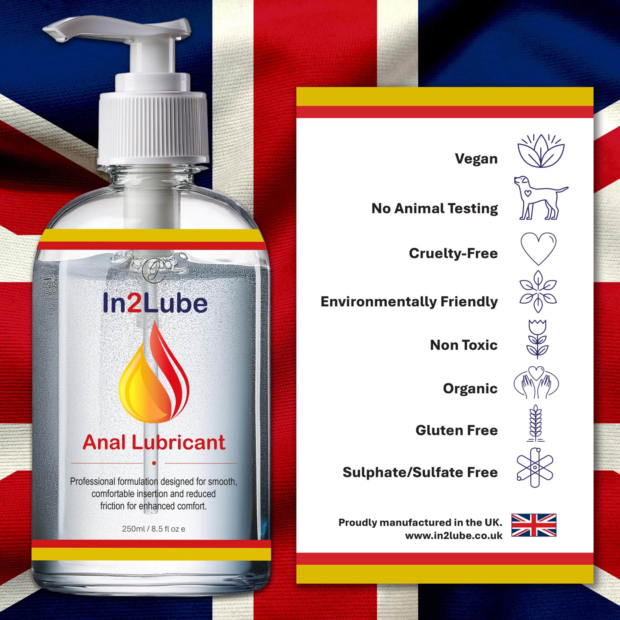 Anal Lube No Cruelty Label