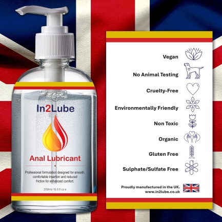 Anal Lube No Cruelty Label